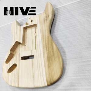 ST电吉他左手身体ST电吉他身体DIY可修改图，用于在手背侧绘画 - Product Image 4