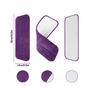 Paño para Mopa a Vapor, Esponja Adhesiva para Limpieza de Suelos, Paño de Repuesto para Mopa Plana con Pulverizador, Paño Retorcido - Product Image 5