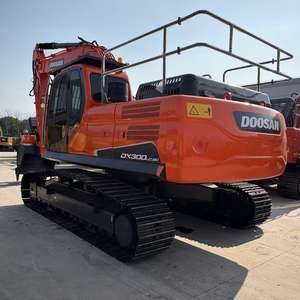 Excavatrice sur chenilles hydraulique Doosan DX300 de 30 tonnes, haute qualité, grande taille, d'occasion, avec pompe hydraulique MOOG coréenne, modèle 2024, moteur 1 an de garantie - Product Image 2