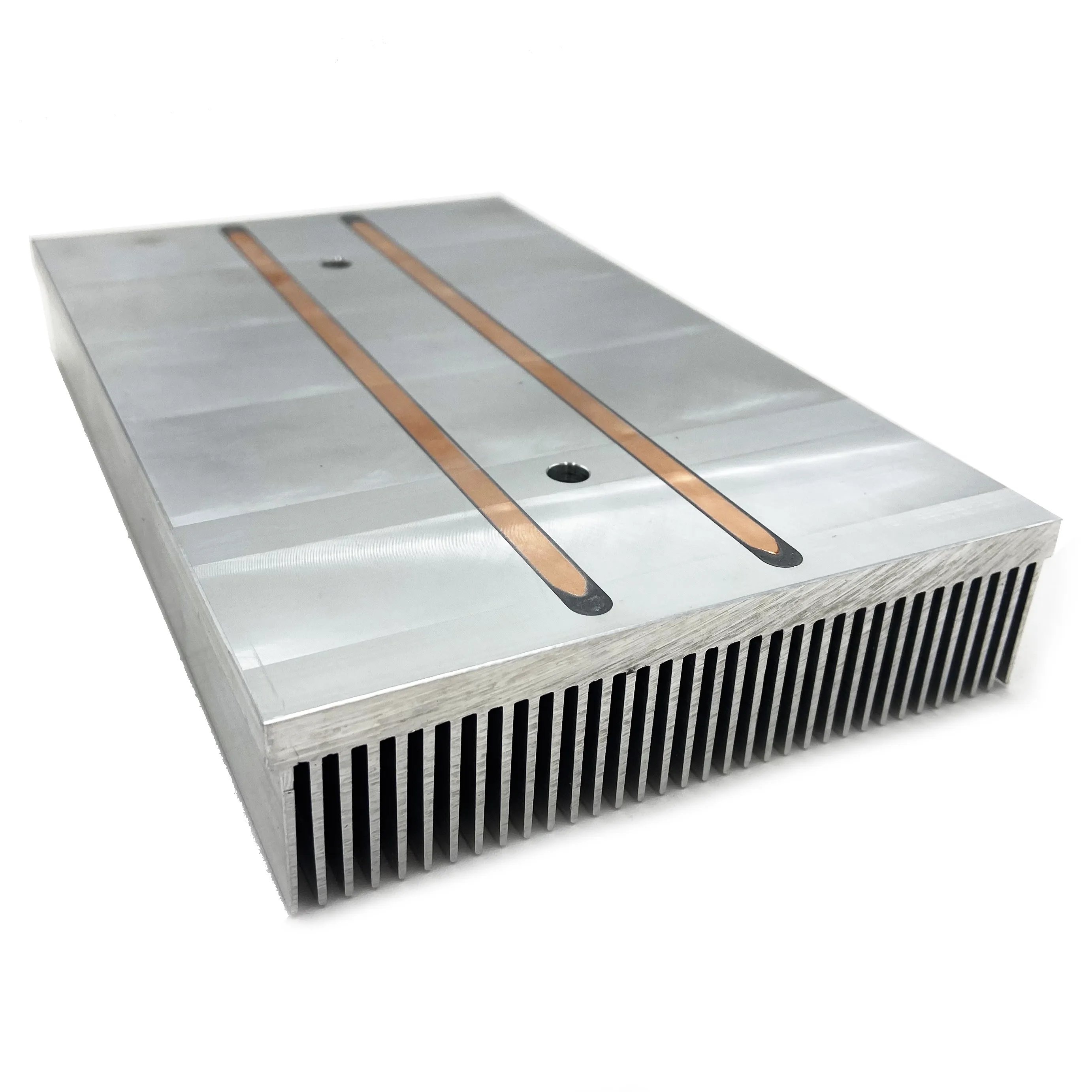 Factory Price Aluminum Heatsink Profile Custom Aluminum Extruded LED Heat Sink with Copper Heat Pipe