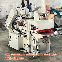 PINLIANG PJ9525B Rabot automatique double face avec scie à déchirure multiple pour bois massif de 150mm de hauteur