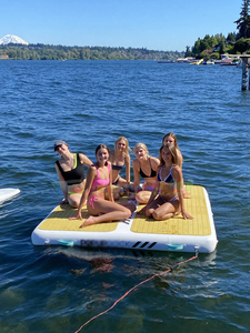 Durevole migliore qualità paddle north platform overton outsite solstice nuotando dock galleggiante gonfiabile - Product Image 3