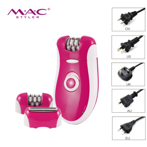 Épilateur et rasoir électrique rechargeable 2-en-1 Mac pour femme – Épilation douce du corps entier – Rasoir personnel portable pour femme - Product Image 6