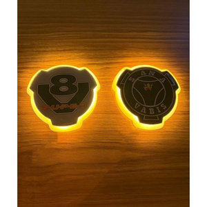 Emblema LED Illuminato Griffin SUPER VABIS 1401610 2828791 Pannello Luminoso per Camion <span class=keywords><strong>Scania</strong></span> <span class=keywords><strong>Serie</strong></span> G P R <span class=keywords><strong>S</strong></span> T - Product Image 3