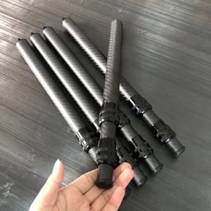 MARCH OEM Venta al por mayor de fábrica: Nueva varilla telescópica de fibra de carbono premium para detector de metales, ideal para la búsqueda de tesoros al aire libre. - Product Image 6