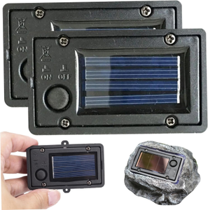 高品質モダンソーラー<span class=keywords><strong>LED</strong></span>フラワーポットランプ、リモコン付き、防水屋外装飾ガーデンライト、IP65等級 - Product Image 2