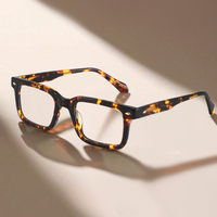 Lunettes carrées tendance 2026 – Montures unisexes en acétate de haute qualité, confortables, à monture complète, pour usage quotidien