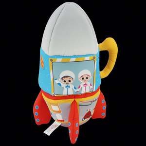 Jollybaby Maison de jeu éducative en tissu doux, jouets en peluche lavables en polyester pour nourrissons, jouets pour bébés - Product Image 5