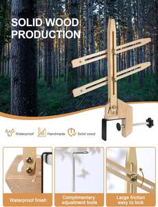 เครื่องมือ<span class=keywords><strong>วัด</strong></span>ขนาดสำหรับงานปั้นดินเผาแบบหนีบ Bview Art Pottery Throwing Gauge ขนาดกะทัดรัด ใช้ได้สองวิธีในการติดตั้ง สำหรับการสร้างแบบจำลองซ้ำบนล้อปั้นดินเผาและเครื่องปั้นดินเผา - Product Image 5