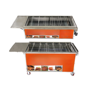 Máquina Asadora Vertical de Acero Inoxidable a Gas de Calidad Premium, Motor Portátil de Alta Productividad para Asar Pollo y Carne - Product Image 5