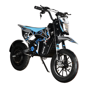 Mini Moto de Cross MAXSPEED DB03E PRO Azul - Batería de Litio de 36V, Alta Velocidad, Diseño Compacto para Interiores y Exteriores - Product Image 4