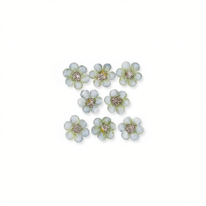ILAN Fiori Decorativi da 2,5 cm per Lavori Creativi, Set da 8 Pezzi - Product Image 2