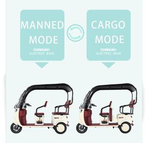 Cơ bản mở Trike - 48V 800W với kính chắn gió & che mưa - Product Image 5