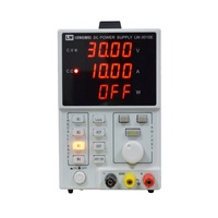 Alimentation électrique stabilisée CC programmable de qualité industrielle Longwei LW-3010E avec protection par fusible, origine Chine