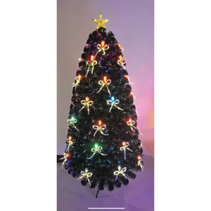 Hot Selling 210CM 7 Ft Fiber Optic PVC Artificial Plastic Christmas <b>Tree</b> and Decorations with <b>LED</b> <b>Lights</b> Lighting String - Product Image 5