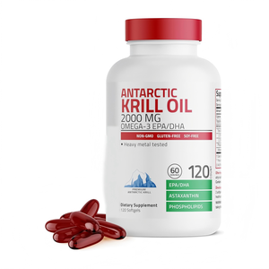 <span class=keywords><strong>Huile</strong></span> <span class=keywords><strong>de</strong></span> Krill Antarktique en Gélules Molles 2000mg, Riche en Oméga-<span class=keywords><strong>3</strong></span> EPA/DHA et Astaxanthine, Favorise la Santé Cardiaque et Cérébrale - Product Image 2