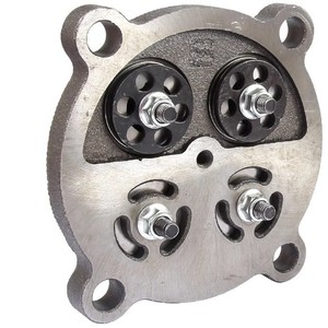 Ensemble de plaque de soupape de compresseur d'air RONGDA JC80 90 100 120 en fonte, pièces industrielles à entraînement électrique - Product Image 4