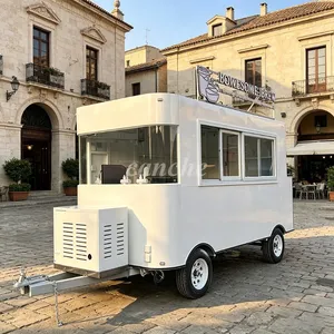 Carrito de Comida Móvil Popular en Europa para Panadería, Cafetería, Jugos, Camping y Venta de Snacks - Product Image 1
