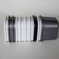 Boîte en plastique pour crème glacée de qualité supérieure en PP de qualité alimentaire, résistante aux fissures, compatible congélateur -25°C, pour les boutiques de desserts professionnelles