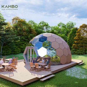 Açık Glamping otel jeodezik kubbe temperli cam ve açık macera ve rahatlama için alüminyum alaşımlı kabarcık ev - Product Image 5