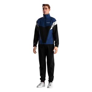 Veste à col montant zippée 1/3 personnalisée pour homme, coupe-vent, tissu léger, idéale pour les marques de vêtements de sport et de streetwear - Product Image 2