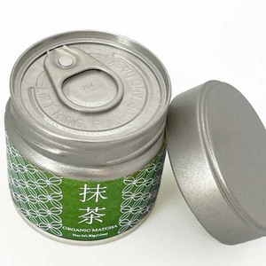 Nhà Máy Bán Buôn Xi Lanh Màu Đen Mờ 30G 50G Kim Loại Matcha Tin Có Thể Kín Cà Phê Trà Bột Tin Jar - Product Image 3