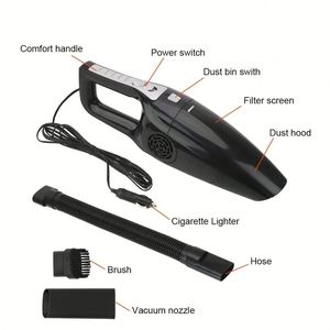 Mini aspirateur de voiture sans fil portable en ABS+PC, personnalisable OEM, 8,4V, haute aspiration, humide/sec, portatif, 60W/120W - Product Image 3