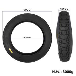 Pneu extérieur Fat Tire Ulip 20*5.0 pour vélo de ville, route, neige, plage, compatible avec les vélos électriques Fat Bike 20x5.0 pouces, pièces et accessoires pour vélo. - Product Image 2