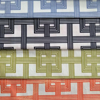 Tissu 100% Polyester à motifs géométriques, livraison gratuite depuis l'usine, étoffe pour tapisserie, velours, à rayures, livraison gratuite