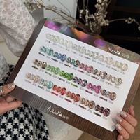Vernis à ongles gel pailleté 24 couleurs, super scintillant, éblouissant, grosses particules, effet laser arc-en-ciel, fournitures pour ongles dorés, salon