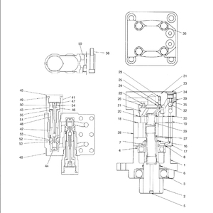 Motor de Giro para Miniexcavadora Doosan DX15 DX18 DAEWOO Solar 015 PLUS 018 VT con Reductor 2401-9253, Sistema de Dispositivo Rotatorio - Product Image 4
