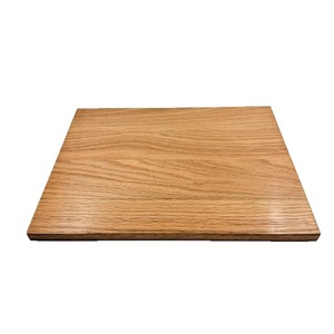 Planche à découper en bois d'hévéa 35,5x28x1,5cm rectangulaire pour la cuisine, pour couper les légumes et les fruits - Product Image 2