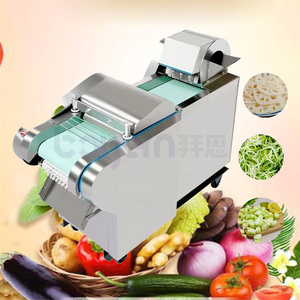YQC-660 1000 Multi-function Fully Automatic <b>Vegetable</b> Cutting Cutter Chopper Dicer Slicer Machine for <b>Vegetable</b> Processing - Product Image 1