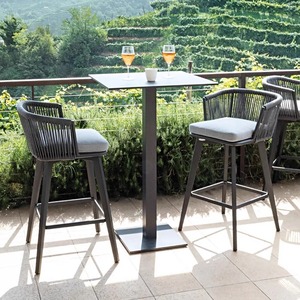 Ensemble <span class=keywords><strong>de</strong></span> canapés <span class=keywords><strong>en</strong></span> aluminium tressé par les fabricants, design minimaliste, mobilier <span class=keywords><strong>de</strong></span> salle à manger d'extérieur, ensemble <span class=keywords><strong>de</strong></span> canapés <span class=keywords><strong>de</strong></span> jardin - Product Image 4