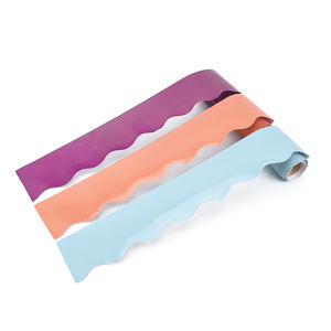 Rollos de Papel Autoadhesivos con Bordes de Colores, Impermeables, para Decoración de Tableros de Anuncios en el Aula - Product Image 5