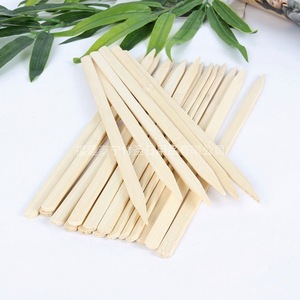 Brochetas desechables de bambú Bamboo Saint de 240 mm de longitud para barbacoa y uso con espino dulce confitado - Product Image 2