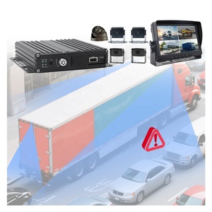 Sistema di Gestione Flotte per Autobus e Camion, MDVR 4 Canali 1080P AHD, Telecamera 360°, LCD per Punti Ciechi, 4G GPS WiFi ADAS DMS BSD - Product Image 1