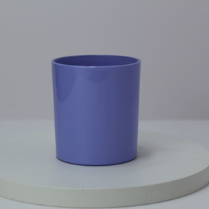 Porte-bougies décoratifs personnalisés de haute qualité, résistants à la chaleur, en verre de 7 oz, avec pulvérisation de couleur macaron - Product Image 5