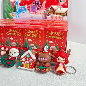 24 Cajas Sorpresa de Navidad con Llaveros de Muñecas Miniatura, Regalos Imprescindibles para Niños y Niñas en la Escuela - Product Image 4