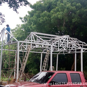 บ้านวิลล่าโครงเหล็กเบา ดีไซน์ทันสมัย แบบพกพา สำหรับใช้เป็นวิลล่า - Product Image 4