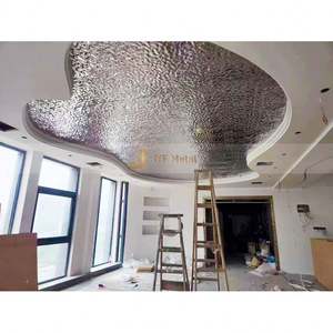 LL39 High End 304 201 Stainless Steel Water Ripple <b>Sheet</b> <b>Mirror</b> Polished Ripple Panel for Villa Interior Decoration - Product Image 2