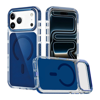 Coque de téléphone de luxe magnétique avec protection latérale en TPE de haute qualité pour iPhone 18 17 Pro Max, compatible iPhone 13 14 15 16 17