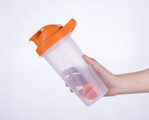 Botella Mezcladora de Proteínas de Plástico Personalizada de 400 ml y 600 ml para Gimnasio - Product Image 4