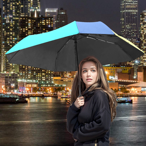 Heavy duty custom <b>umbrella</b> with logo printing upf SPF 50+ square compact <b>umbrella</b> with automation button <b>umbrellas</b> - Product Image 5