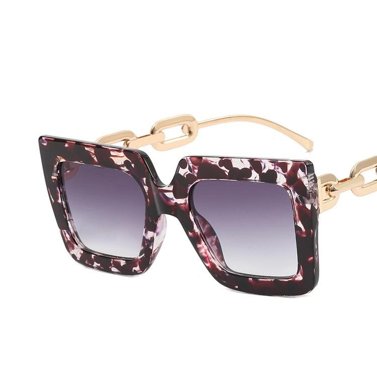 8025TAI-C3-Fleur pourpre de point/double gris