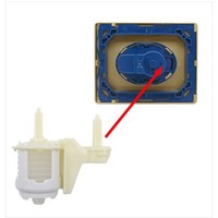 Accessoire WC à panneau dissimulé pour réservoir Skate Air, à double chasse pneumatique et bouton-poussoir, style moderne et minimaliste, vente en gros