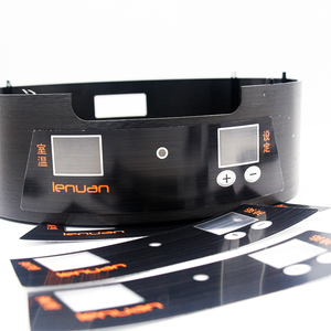 定制印刷电子产品覆盖开关控制按钮Lexan聚碳酸酯薄膜面板标签不干胶 - Product Image 4