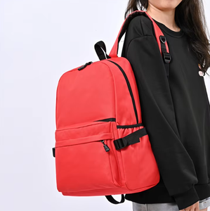 Sac à dos de sport simple et décontracté personnalisé en usine sac à dos de voyage au design élégant sac à dos d'étudiant étanche avec double fermeture éclair - Product Image 6