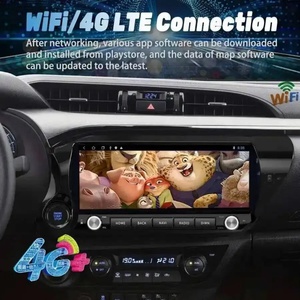 Radio para Auto con Pantalla AM QLED Android de 12.3 Pulgadas para Toyota Hilux 2015-2025, Unidad Principal GPS con Multimedia y Estéreo - Product Image 2