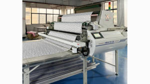 Machine de <span class=keywords><strong>d</strong></span>écoupe et <span class=keywords><strong>d</strong></span>'étalement de tissu CNC en acier XIAOMAI 2025 pour usage domestique, <span class=keywords><strong>table</strong></span> de laminage, étaleur automatique 1,55 kW - Product Image 3